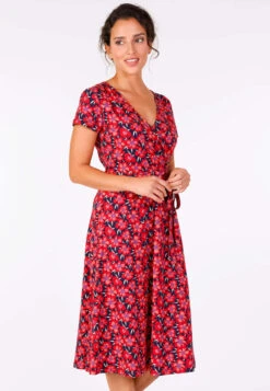 Kleid Mailys Poppy Field - Navy -Modekleidung 03 032410020311