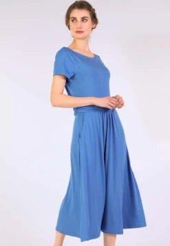 Kleid Malinda Solid - Royal Blue -Modekleidung 03 032410035282