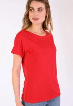 T-Shirt Zoe Solid - Poppy -Modekleidung 03 032410038489