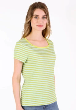 T-Shirt Tal Stripe - Oasis -Modekleidung 03 032410041219