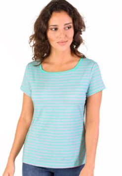 T-Shirt Tal Stripe - Atlantis -Modekleidung 03 032410041292