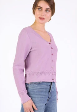 Strickjacle Franka - Pansy -Modekleidung 03 032410046393