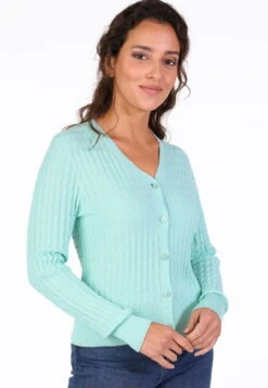Strickjacke Carlotte - Fresh Mint -Modekleidung 03 032410047264