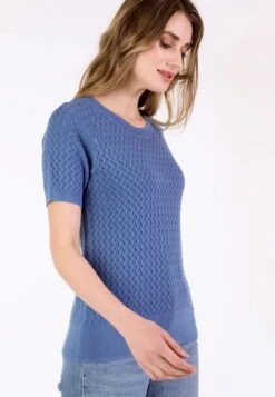Pullover Lina- Royal Blue -Modekleidung 03 032410048282