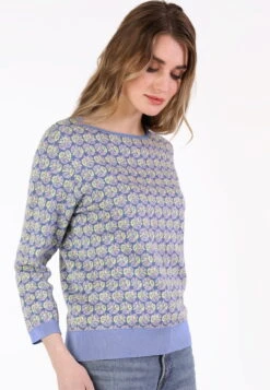 Strickpullover Camilla- Royal Blue -Modekleidung 03 032410050282