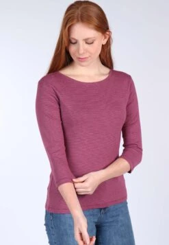 Langarmshirt Pipitta - Wine -Modekleidung 03 062320002499