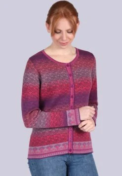 Strickjacke Renee Peacock - Orchid -Modekleidung 03 062320005395