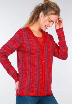 Christi Vertical Rose - Rubin -Modekleidung 03 062410006501