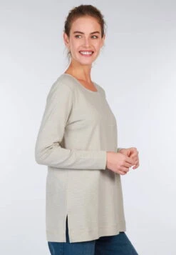 Langarmshirt Lonnja- Sand -Modekleidung 03 062410016111