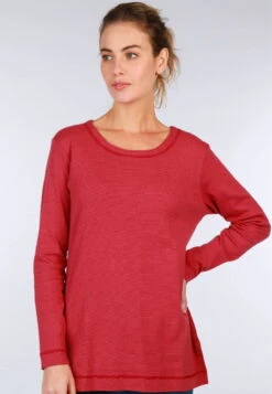 Langarmshirt Lonnja- Rubin -Modekleidung 03 062410016501