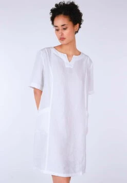 Kleid Bloom - White -Modekleidung 03 082410013105