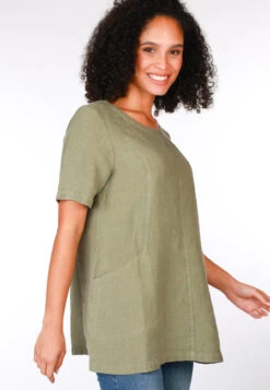 Tunika Jeike - Olive -Modekleidung 03 082410016204