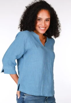 Bluse Emina - Swedish Blue -Modekleidung 03 082410017312