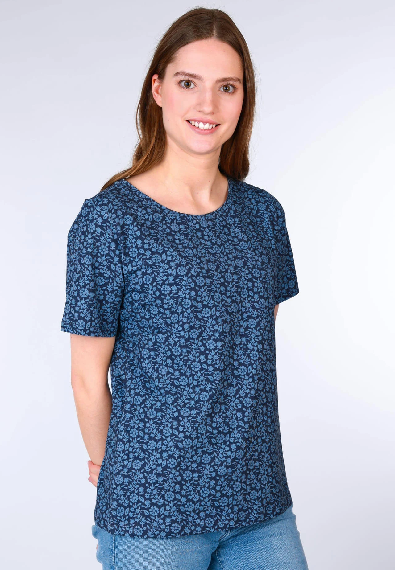 T-Shirt Julina - Navy 5 T-Shirt Julina - Navy – Bild 3