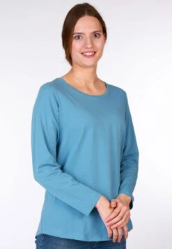 Shirt Nore - Swedish Blue -Modekleidung 03 082410059312