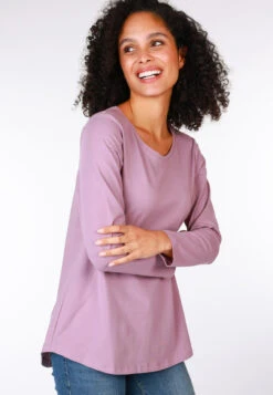 Shirt Nore - Lavender 11 Shirt Nore - Lavender -Modekleidung 03 082410059540