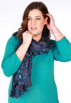 Tuch Berenike - Navy -Modekleidung 03 082410063311