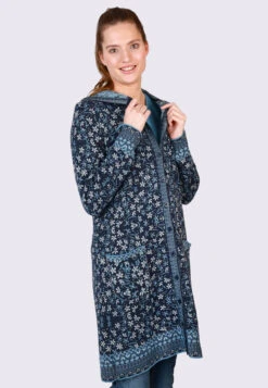 Strickmantel Britta - Navy -Modekleidung 03 082410065311