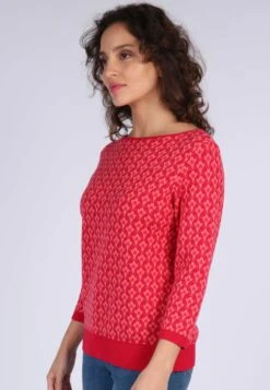 Strickpullover Camilla - Rubin -Modekleidung 05 032310008501