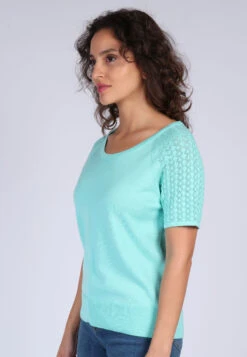 Strickshirt Lina - Pool 12 Strickshirt Lina - Pool -Modekleidung 05 032310010262