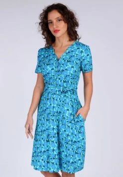 Kleid Tascha Poppy Flower - Pool -Modekleidung 05 032310015262