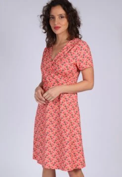 Kleid Camie Little Flower - Peach -Modekleidung 05 032310053479