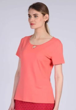 T-Shirt Vicky - Peach -Modekleidung 05 032310059479