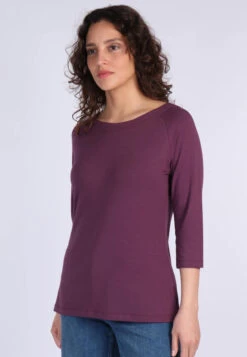 Shirt Zoa - Plum 12 Shirt Zoa - Plum -Modekleidung 05 032320045512