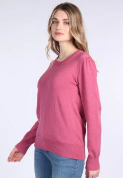 Strickpullover Alba - Rose Wine -Modekleidung 05 032320050571