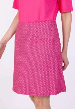 Rock Denise Geo Peach - Flamingo 11 Rock Denise Geo Peach - Flamingo -Modekleidung 05 032410011507