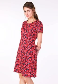 Kleid Jolie Poppy Field - Navy -Modekleidung 05 032410021311