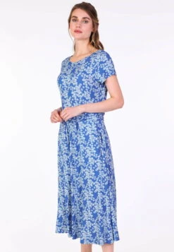 Kleid Malind Cherry Blossom - Royal Blue -Modekleidung 05 032410031282