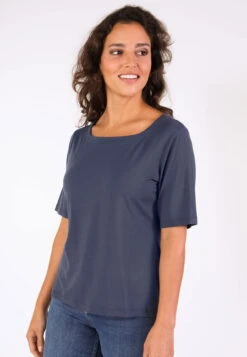 T-Shirt Constantina Solid - Navy -Modekleidung 05 032410037311