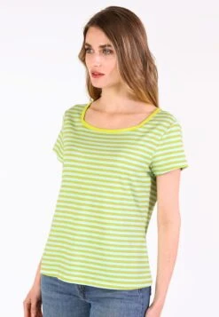 T-Shirt Tal Stripe - Oasis -Modekleidung 05 032410041219