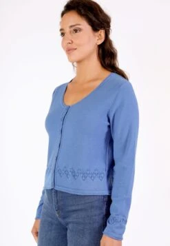 Strickjacle Franka - Royal Blue -Modekleidung 05 032410046282