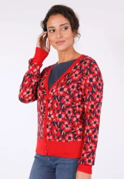 Strickjacke Tatume- Poppy -Modekleidung 05 032410049489