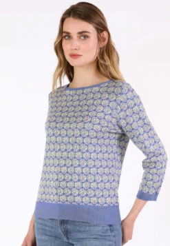 Strickpullover Camilla- Royal Blue -Modekleidung 05 032410050282