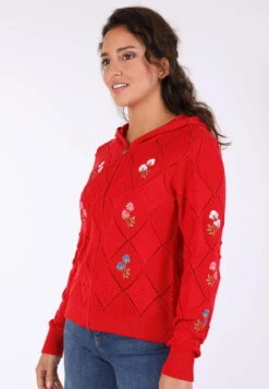 Strickjacke Maliya- Poppy -Modekleidung 05 032410051489
