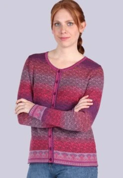 Strickjacke Renee Peacock - Orchid -Modekleidung 05 062320005395