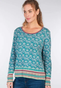 Pullover Josefine Garland - Peace -Modekleidung 05 062410003281