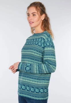 Strickpullover Sofia Rose - Deep Ocean -Modekleidung 05 062410007328