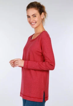 Langarmshirt Lonnja- Rubin -Modekleidung 05 062410016501