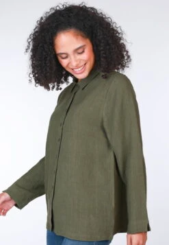 Bluse Felka - Olive -Modekleidung 05 082410012204