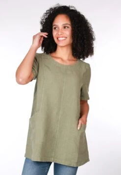Tunika Jeike - Olive -Modekleidung 05 082410016204