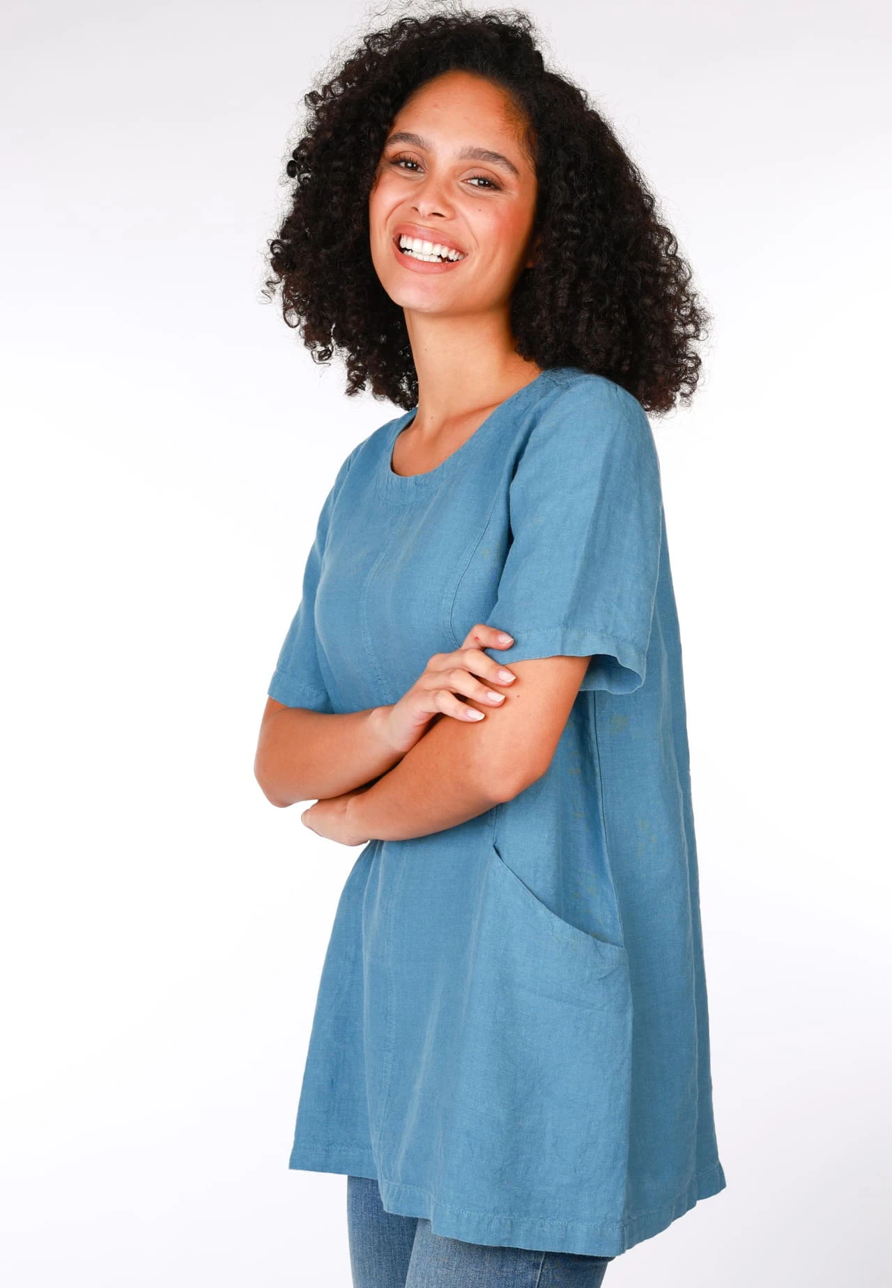 Tunika Jeike - Swedish Blue 6 Tunika Jeike - Swedish Blue – Bild 4