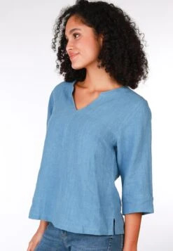 Bluse Emina - Swedish Blue -Modekleidung 05 082410017312