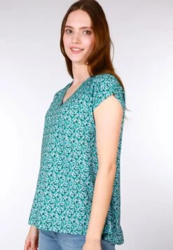 T-Shirt Nyla - Light Blue -Modekleidung 05 082410030315