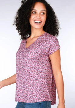 T-Shirt Nyla - Rose -Modekleidung 05 082410030401