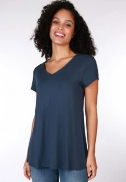 T-Shirt Naya - Navy -Modekleidung 05 082410052311