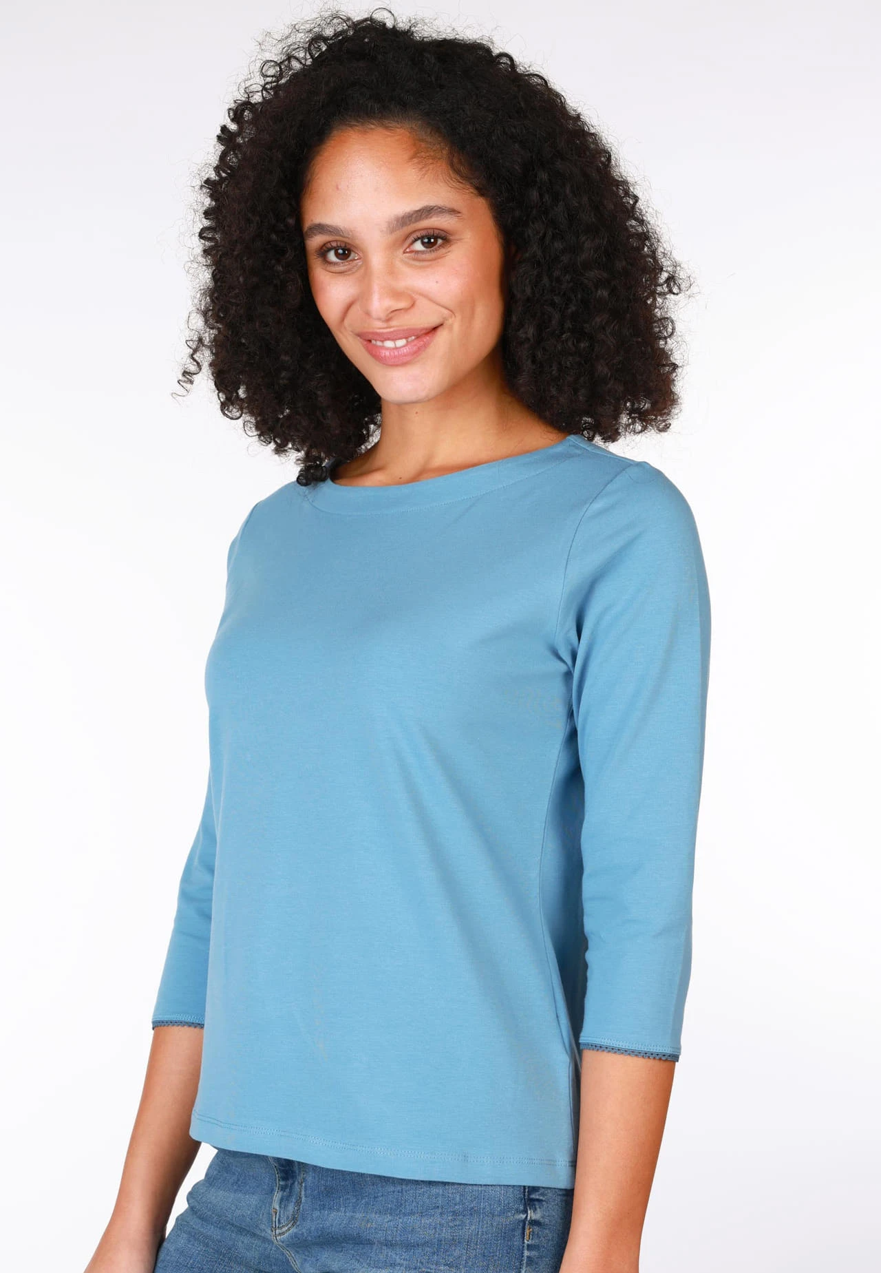 Shirt Merel - Swedish Blue 6 Shirt Merel - Swedish Blue – Bild 4